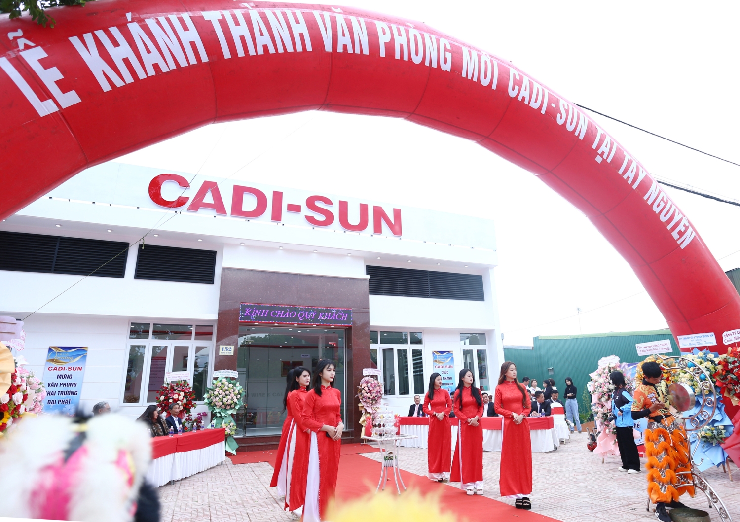 CADI-SUN khánh thành văn phòng mới chi nhánh Tây Nguyên và Gặp mặt Khách hàng nhân dịp đầu năm